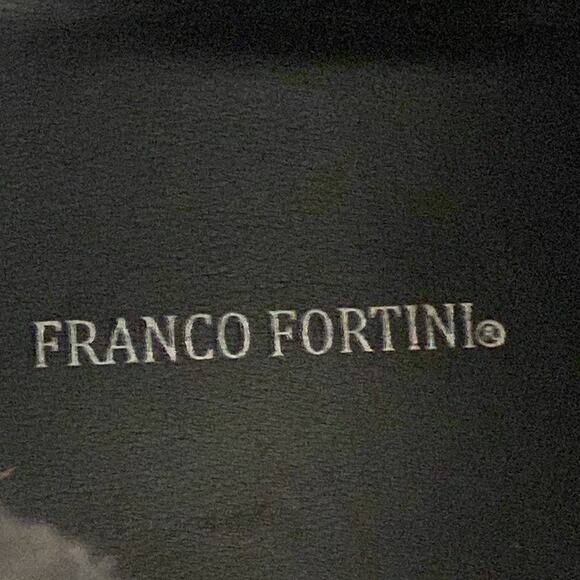 Franco Fortini Easton Brown Leather Cap Toe Boot Size 13 - Picture 6 of 10